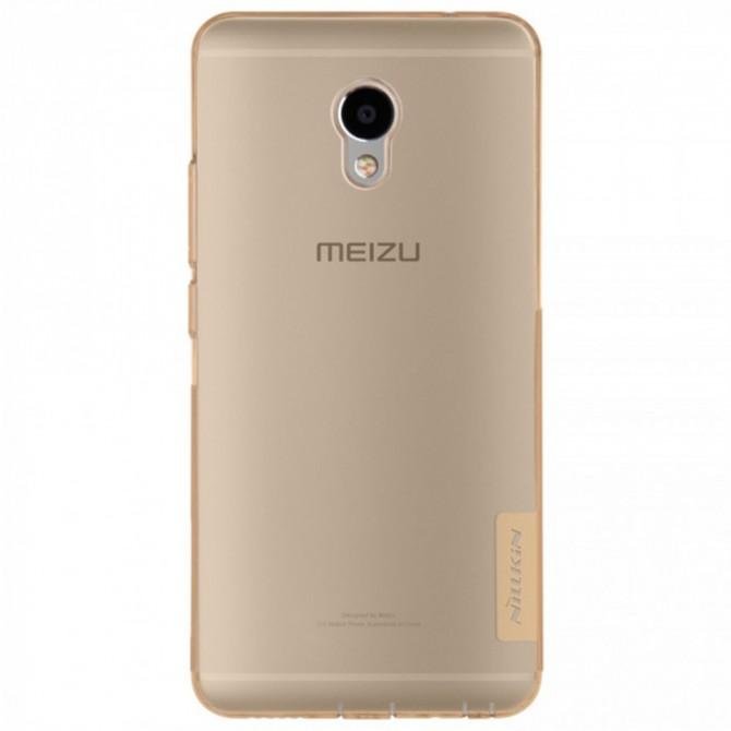 Чохол NILLKIN Nature TPU для Meizu M3e Золотий-3