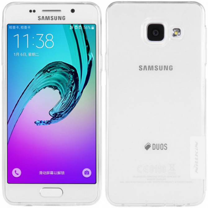 Чехол NILLKIN Nature TPU для Samsung A310 (A3-2016) White