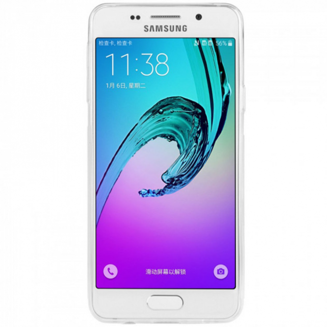 Чехол NILLKIN Nature TPU для Samsung A310 (A3-2016) White-2