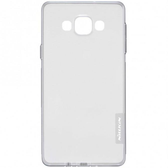 Чехол NILLKIN Nature TPU для Samsung A700H / A700F Galaxy A7 Grey-2
