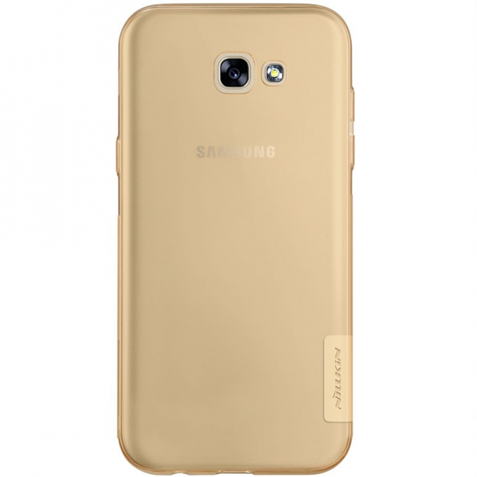 Чехол NILLKIN Nature TPU для Samsung A710 (A7-2016) Gold-5