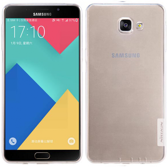 Чехол NILLKIN Nature TPU для Samsung A9000 Galaxy A9 (2016) Grey-1