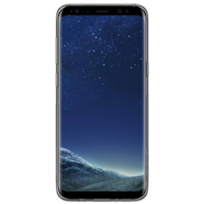 Чехол NILLKIN Nature TPU для Samsung G955 Galaxy S8 Plus Grey-2