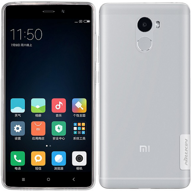 Чехол NILLKIN Nature TPU для Xiaomi Redmi 4 White
