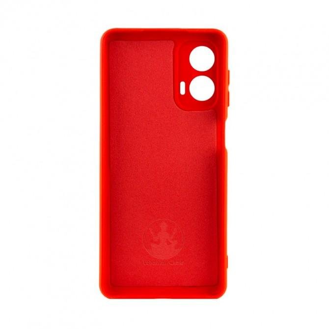 Чехол Silicone Case Motorola Moto G85 Червоний FULL-1