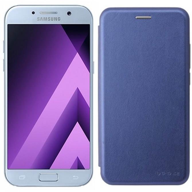 Чехол книжка U-Like Best для Samsung Galaxy J730 (2017) Blue