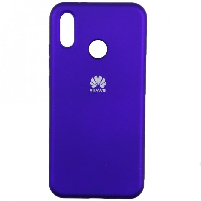 Чехол Soft Case для Huawei P20 Lite Фиолетовый FULL-1