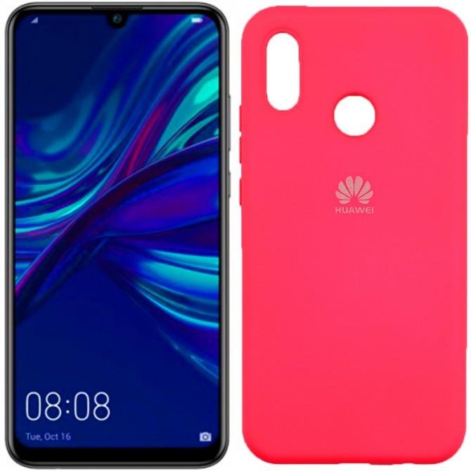Чехол Soft Case для Huawei P20 Lite Ярко малиновый FULL