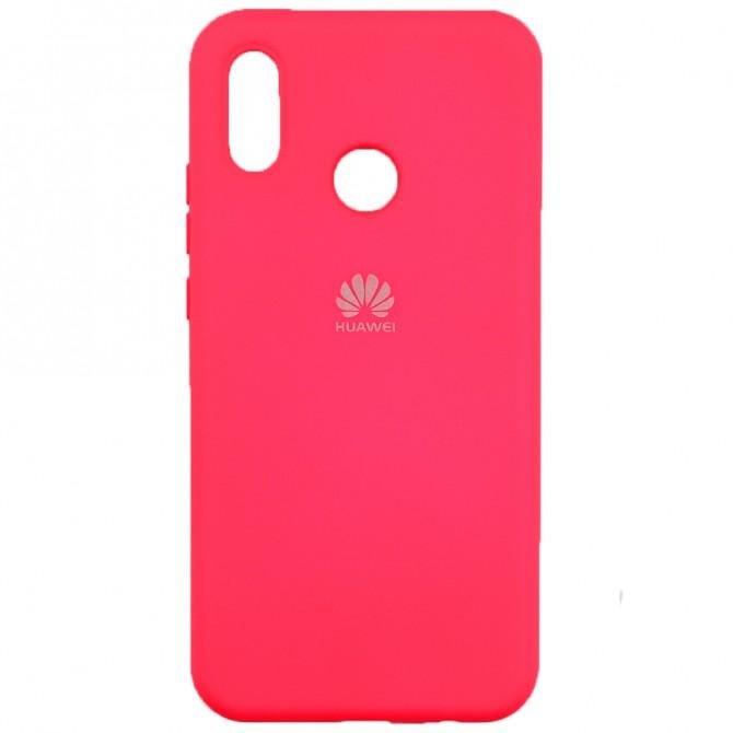Чехол Soft Case для Huawei P20 Lite Ярко малиновый FULL-1