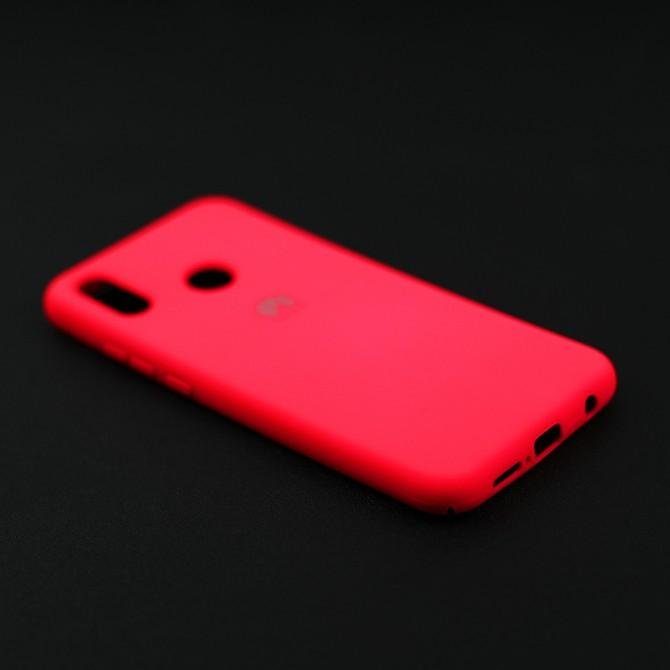 Чехол Soft Case для Huawei P20 Lite Ярко малиновый FULL-3