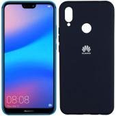 Чохол Soft Case для Huawei P20 Lite Синiй FULL