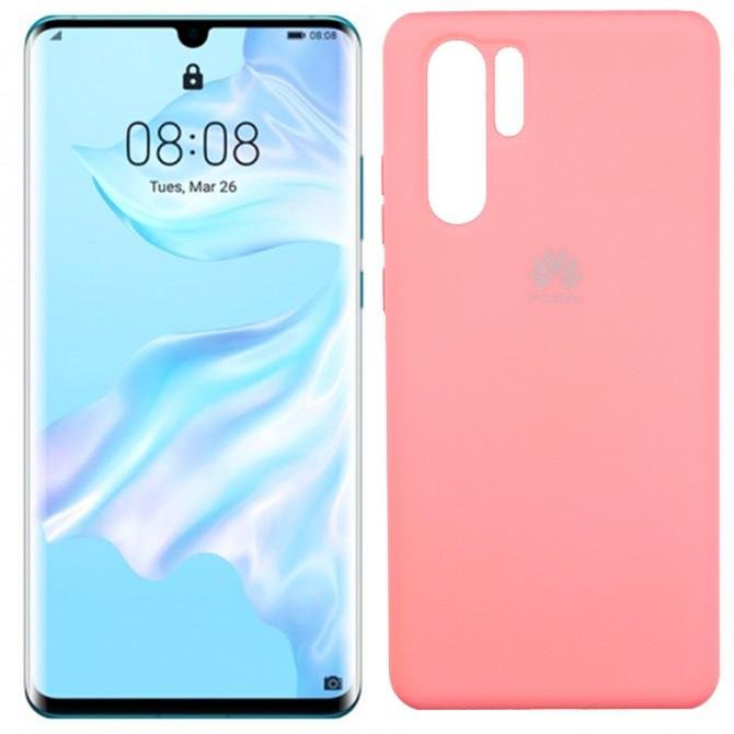 Чохол Soft Case для Huawei P30 Pro Рожевий FULL