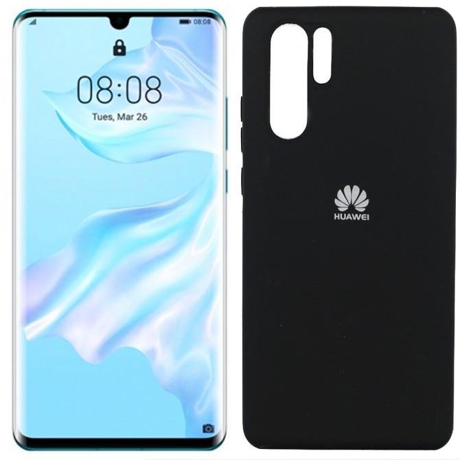 Чохол Soft Case для Huawei P30 Pro Чорний FULL