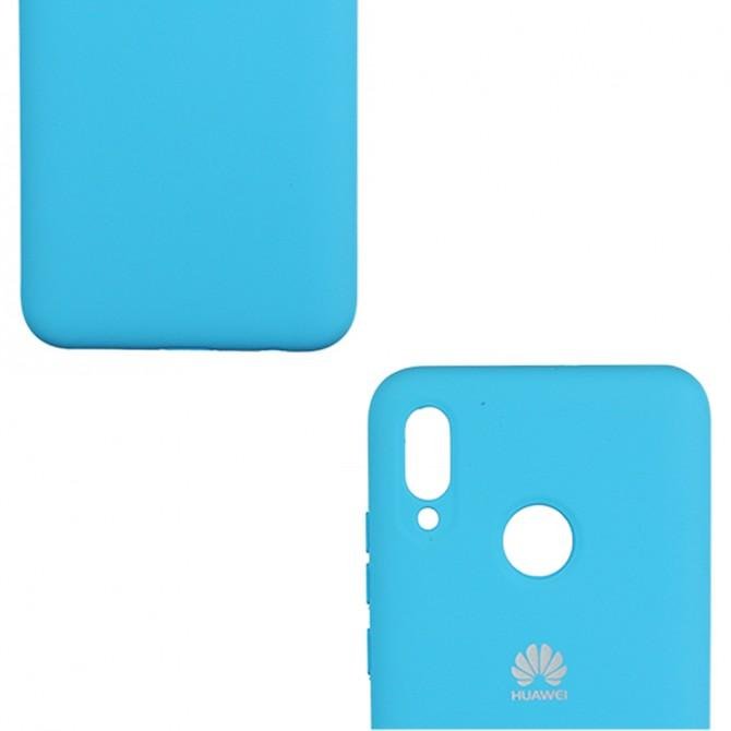 Чохол Soft Case для Huawei P Smart Plus Яскраво Синiй FULL-2