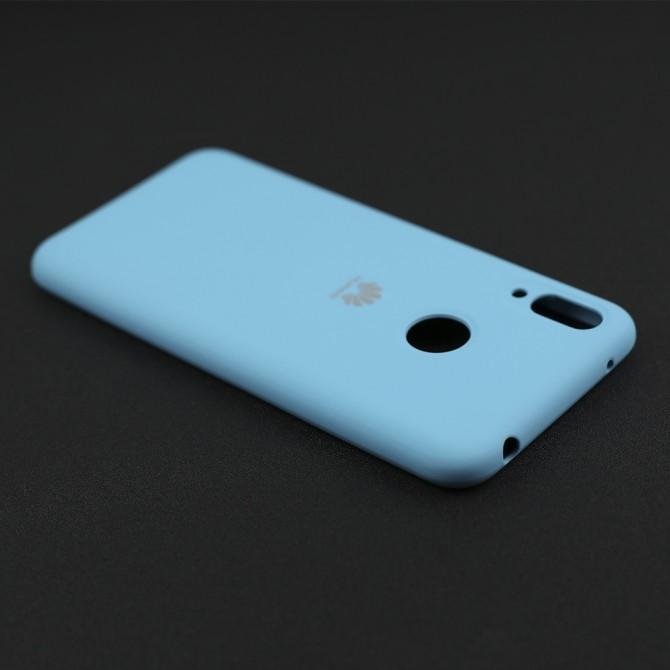 Чохол Soft Case для Huawei P Smart Plus Яскраво Синiй FULL-3