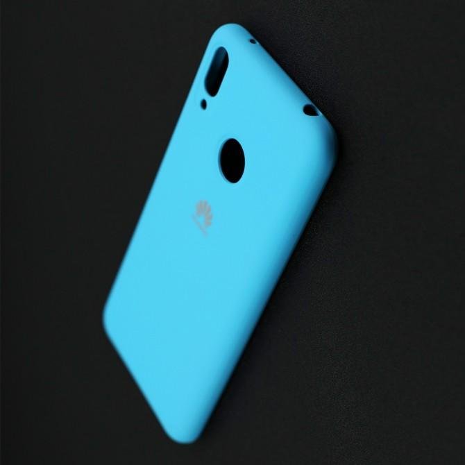 Чохол Soft Case для Huawei P Smart Plus Яскраво Синiй FULL-4