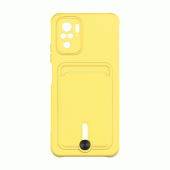 Чохол TPU Colorfull Pocket Card для Xiaomi Redmi Note 10 / Note 10s Жовтий Чохол TPU Colorfull Pocket Card для Xiaomi Redmi Note 10 / Note 10s Жовтий