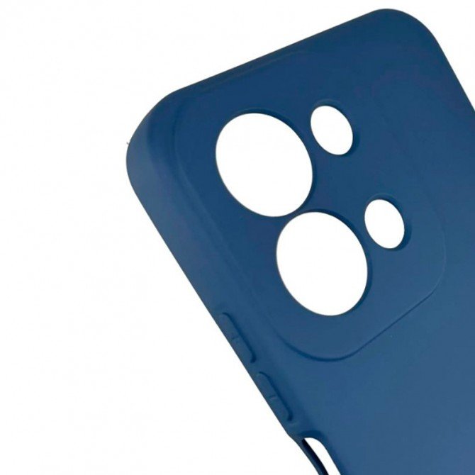 Силиконовый чехол Soft для Xiaomi Redmi 15C Темно Синий FULL-2