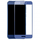 Захисне скло для HUAWEI P8 Lite 2017 (0.3 мм, 2.5D, с синим Silk Screen покриттям)