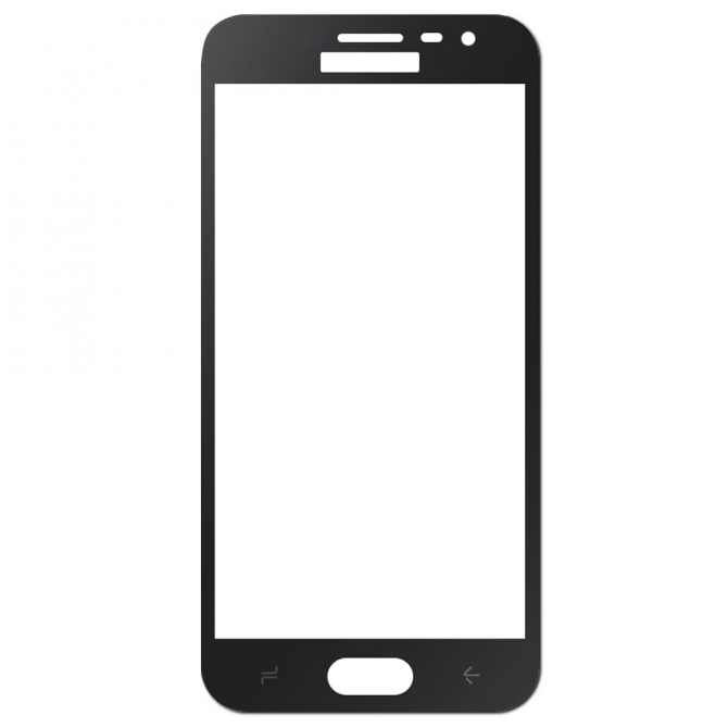 Защитное стекло для SAMSUNG J260 Galaxy J2 Core (2018) (0.3 мм, 2.5D, с чёрным Silk Screen покрытие-2