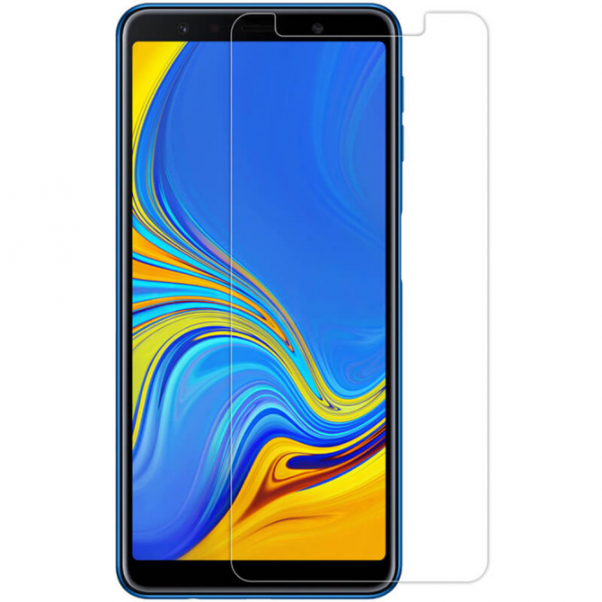 Защитное стекло для SAMSUNG A750 Galaxy A7 (2018) (0.3 мм, 2.5D)-1