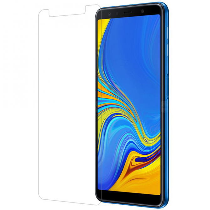 Защитное стекло для SAMSUNG A750 Galaxy A7 (2018) (0.3 мм, 2.5D)-2