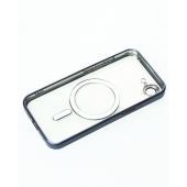 Силіконовий чохол SHINING with MagSafe для iPhone 16e Темно Синій Силіконовий чохол SHINING with MagSafe для iPhone 16e Темно Синій