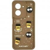 Чохол 3D Coffee&Cookie series for Xiaomi Redmi Note 14 4G Brown