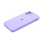 Силиконовый чехол для iPhone 12 Pro Лиловый FULL (with camera protection) Силиконовый чехол для iPhone 12 Pro Лиловый FULL (with camera protection)