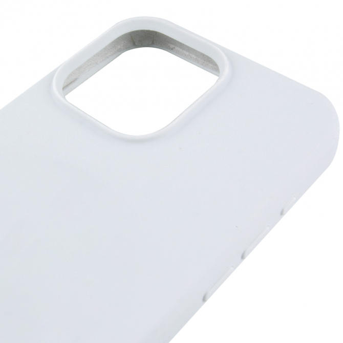 Силіконовий чохол для iPhone 12 Pro/12 White FULL (NO LOGO)-3