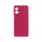 Чехол Silicone Case Motorola Moto G24 Марсала FULL