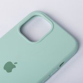 Оригинальный силиконовый чехол для iPhone 12 Pro Max Фисташковый Оригинальный силиконовый чехол для iPhone 12 Pro Max Фисташковый