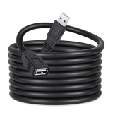 Кабель-подовжувач USB USB 2.0 AM/AF ColorWay 1,8 м чорний