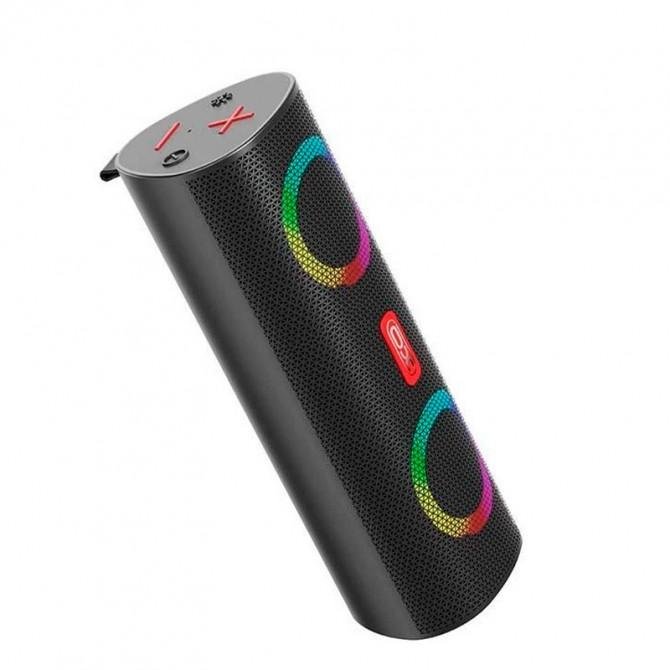 Портативна колонка XO F43 outdoor dual speaker RGB Black-1