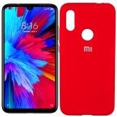 Чехол Soft Case для Xiaomi Redmi Note 7 Вишневый FULL