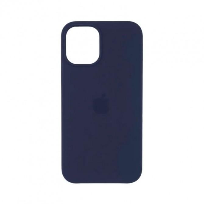 Силиконовый чехол для iPhone 15 Pro Midnight Blue FULL