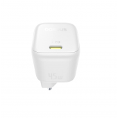 Мережевий зарядний пристрій 1Type-C Baseus EnerFill FN22 PD45W EU Moon White