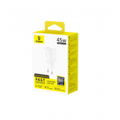 Мережевий зарядний пристрій 1Type-C Baseus EnerFill FN22 PD45W EU Moon White
