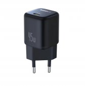 Сетевое зарядное устройство 1Type-C Baseus EnerFill FN22 PD45W EU Cosmic Black