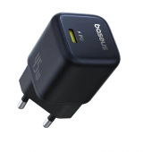 Сетевое зарядное устройство 1Type-C Baseus EnerFill FN22 PD45W EU Cosmic Black