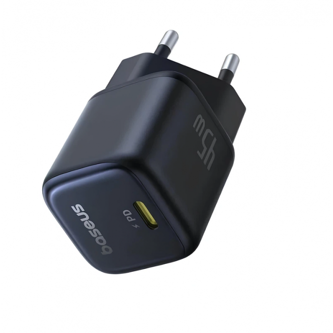 Сетевое зарядное устройство 1Type-C Baseus EnerFill FN22 PD45W EU Cosmic Black-2