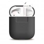 Чехол U-Like Silicone Protective For Airpods Dark Grey