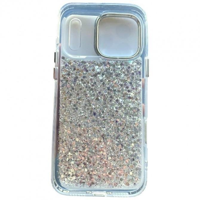 Накладка Lots of Shine series для iPhone 17 Pro Silver-1