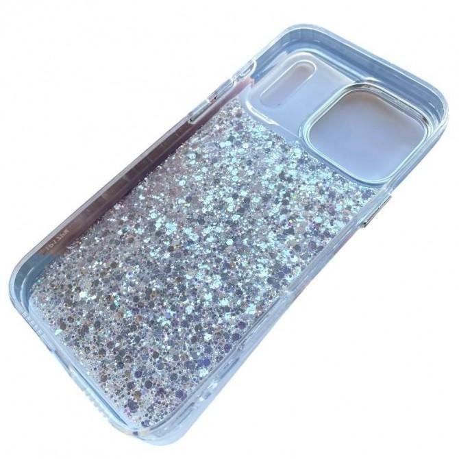 Накладка Lots of Shine series для iPhone 17 Pro Silver-3