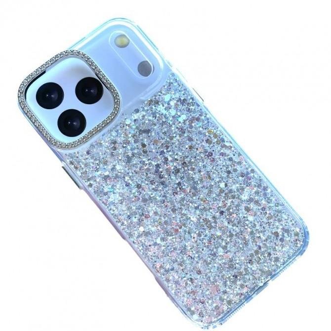 Накладка Lots of Shine series для iPhone 17 Pro Silver-4