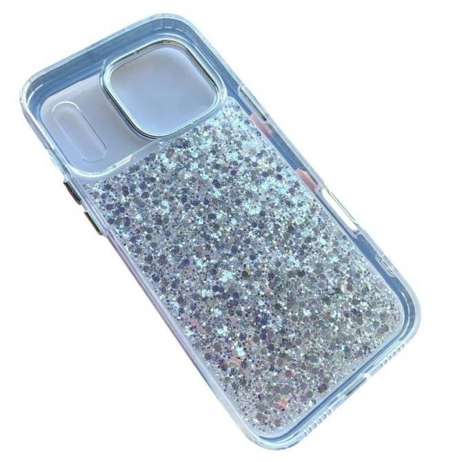 Накладка Lots of Shine series для iPhone 17 Pro Silver-5