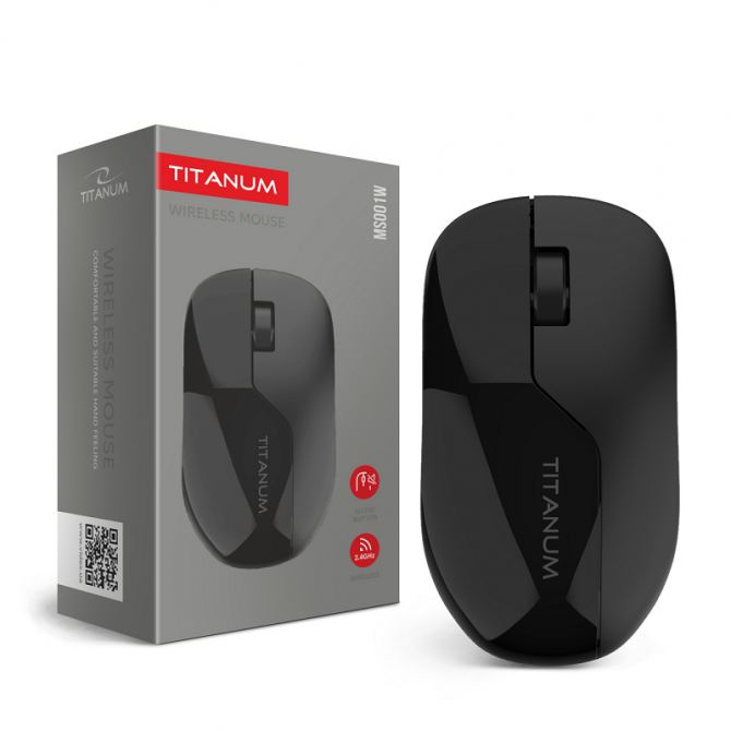 Миша Titanum TA-MS001W Dual Black-2