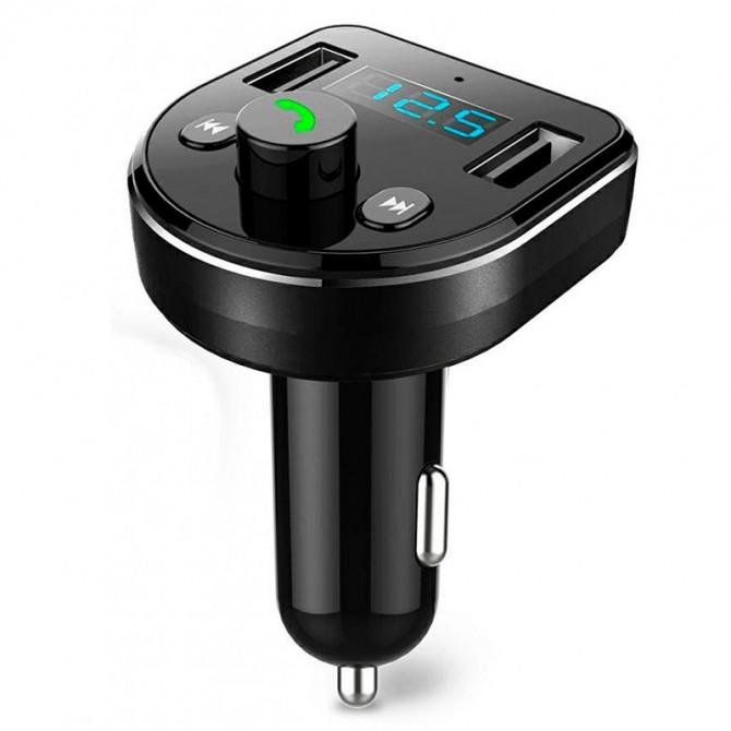 ФМ Модулятор Jellico CM-1 Bluetooth MP3 2USB 3.1А Black