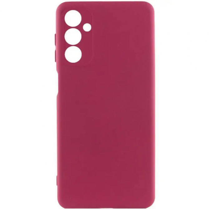 Чохол Original Soft Case Samsung A366 Galaxy A36 5G Вишневий FULL