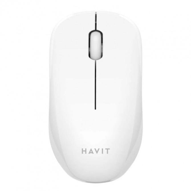 Комп'ютерна мишка Havit HV-MS66GT White/Blue-1